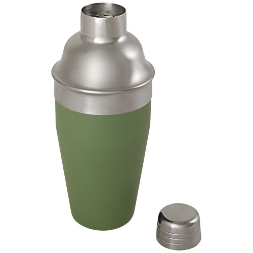 Shaker publicitaire en acier inoxydable recyclé Gaudie Vert bruyère